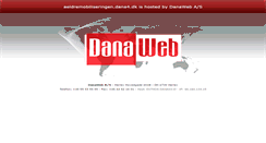 Desktop Screenshot of aeldremobiliseringen.dana4.dk